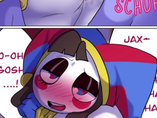 Jax And Pomni Are Learning To Enjoy Sex THE AMAZING DIGITAL CIRCUS HENTAI