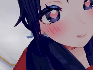 MiSide ASMR VR Roleplay Crazy Cutie Mita Comes Into Your World ~ Pov - LEWD - Ear Licks