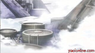 Two hot hentai guy in action