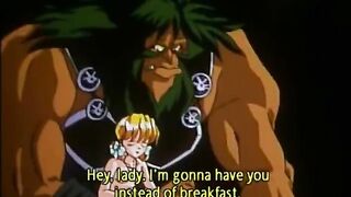 Cute hentai girl caught and hard wetpussy fucked by monster