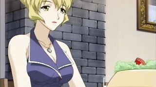 Cute hentai coed gets licked her tits and wetpussy