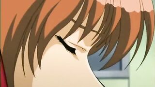 Busty hentai hot doggystyle poked and receive a lot of cum