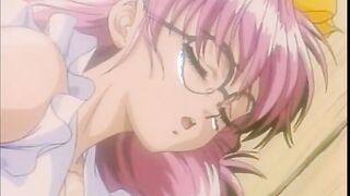 Bondage hentai gets punishment and hard poked wetpussy