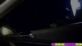 Super hot Lola gets her pink pussy pounded in the car