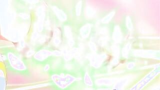 Futagirl screws up hentai girl with tentacles
