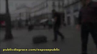 Outdoor Public BDSM Spanish Slut Humiliation Aris & Rob