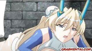Hentai Princess with bigtits brutally doggystyle fucked by horse monster