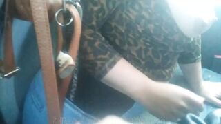 Risky Public Best Friend Sucking my Dick on the Bus