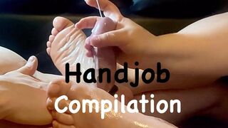 Amateur Handjob Compilation #i