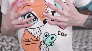 Monster Cock Crush Small Ass i8yo Leelu Small with weighs only e5 kilograms, Perfect Gape and Cum in Mouth VG225 2