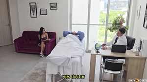 E - (hit) Emma Anturin - My Wife To The Doctor Mmf Anal Blowjob Threesome Latina