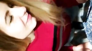 Eleo and Mish - Tinder Girl Fuck and get Cum on Face. Ethnic Restaurant Public Toilet Fuck¡