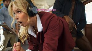 Blonde Commuter Is Pounded in Public Train & Ends Up Fucked By Everyone