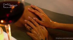Owl Crystal - Cozy Homemade Blowjob in the Bathroom
