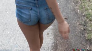 Daisy Lee, Daphne Angel - Sexy Lesbian Lovers Public Flashing