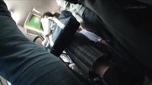 Japanese horny people sex in train