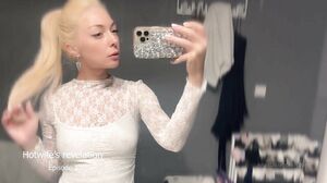 Anastasia Ocean - Blowjob in public restaurant's restroom. Casual sex with stranger. Hotwifes revelation. Ep. 2.