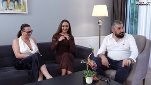 Real Interview and Public Fucking with Hot Busty Girl Anastasia Aka Lera Murr