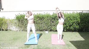P-love e starring Slutty Latinas Larissa Leite and Elisa Santos (Piss drinking , Puke ,Fisting )