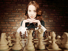 Lottie Magne VR Porn: Checkmate, Bitch! - DarkRoomVR