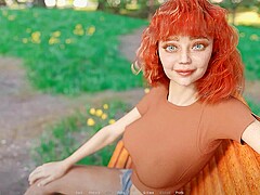 Off The Record Cute Red Head Girl In The Park Ep 7
