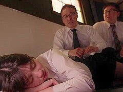 Ultimate Visual Office Lady's Business Trip: Unlikely Pleasure with a Hated Middle-Aged Boss x5xABFo