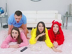 Movie Night Slumber Party