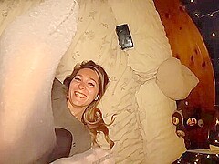Slowly Fucking My Soaked Pussy And Ass In Tights