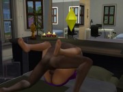 digging out big booty redhead sims 4