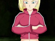 Android i8 and Krillin parody xxx from Dragon Ball Super