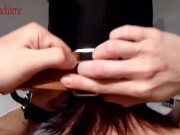 Huge penis gag in slut's throat - Shut up and swallow!
