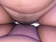 😈😍💦 Big Clit Lesbian Tribbing Sex with my Best Friend Close Up Pussy Scissoring