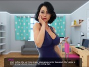 Milfy City - vo.6e - Part e2 - Swimming with huge boobs lesbian Liza (dubbing)