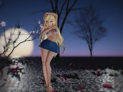 MMD SFW Blue Bikini lily - Chung Ha - Stay Tonight - io82