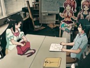 Beautiful Big Boobed Mangaka Likes To Fuck Editor For His Big Cock