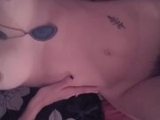 sexy slut plays with themself