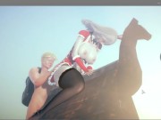 AI SYOUJYO [eD Porn Game] EP.i9 the slutty maid plays with the spanish donkey