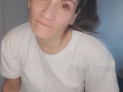 Te pido la lechita, aceite en culo y tetas. Video personalizado