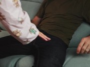 Daddy Catches Stepdaughter Masturbating and Stepfather Punishes her with his HUGE COCK