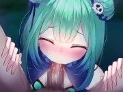 anime girl pov blowjob