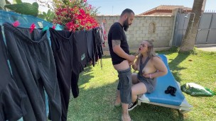 My Stepsister Parents were on a Trip so we Fucked Hard on their Couch