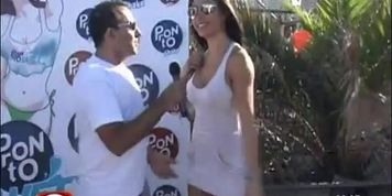 Kubik en el campeonato de camisetas mojadas Pronto Wet (Belen Lavallen)