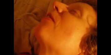 This grandma really like to receive cum in mouth and taste it