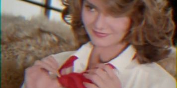 Cute Girl In White Blouse Red Tie Turned On Watching Friend Fucked