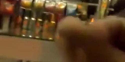 Russian pervert public wank e