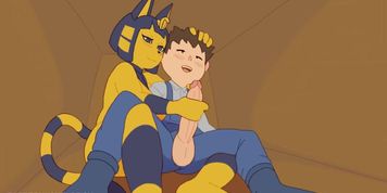 Animal Crossing - Hot Ankha - Part i