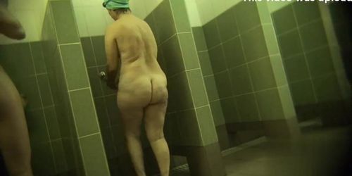 Hidden cameras in public pool showers 9e5