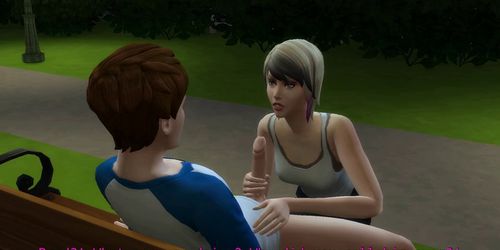 DDSims - Girlfriend Shared at Park with Stranger - Sims 4