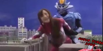 ranger rosa salvando a galera na base da foda com o etzão bolado