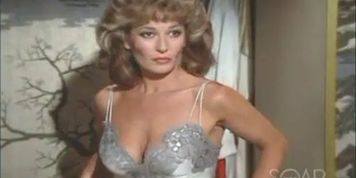 Stephanie Beacham Sexy Scene in The Colbys